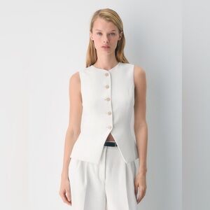 Wilfred Regal Vest - Crepette - Light Birch
